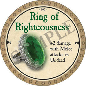 Ring of Righteousness - 2022 (Gold) - C20