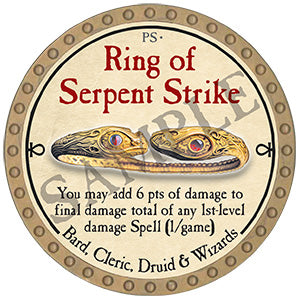 Ring of Serpent Strike - 2024 (Gold) - C131