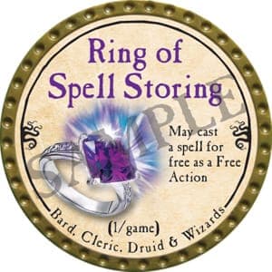 Ring of Spell Storing - 2016 (Gold) - C134