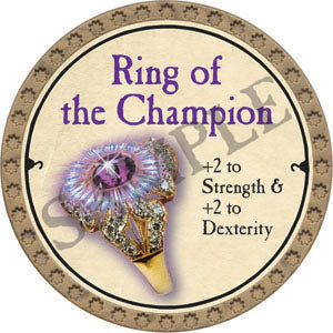 Ring of the Champion - 2022 (Gold) - C134