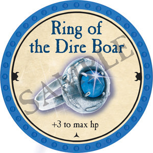 Ring of the Dire Boar - 2018 (Light Blue) - C132