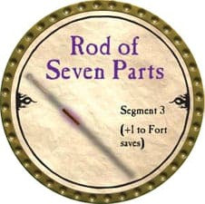 Rod of Seven Parts, Segment 3 - 2010 (Gold) - C136