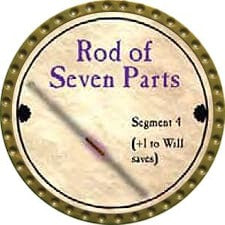 Rod of Seven Parts, Segment 4 - 2011 (Gold) - C136