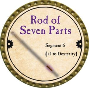 Rod of Seven Parts, Segment 6 - 2013 (Gold) - C132