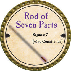 Rod of Seven Parts, Segment 7 - 2014 (Gold) - C135