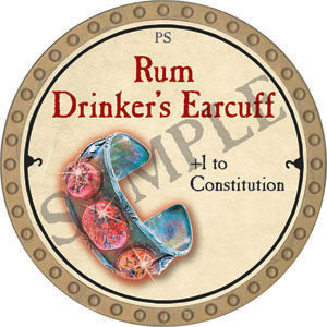 Rum Drinker's Earcuff - 2022 (Gold) - C131