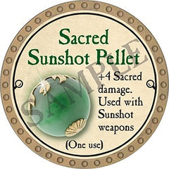 Sacred Sunshot Pellet - 2023 (Gold) - C134