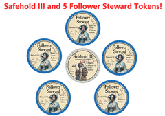 Safehold III and Follower Steward Set (6 Tokens) - C131