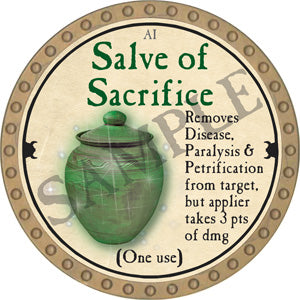 Salve of Sacrifice - 2018 (Gold) - C17