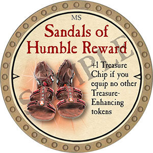 Sandals of Humble Reward - 2021 (Gold) - C131