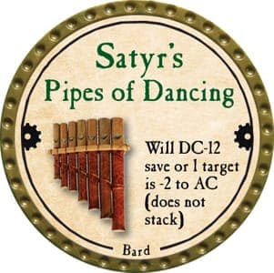 Satyr’s Pipes of Dancing - 2013 (Gold) - C37