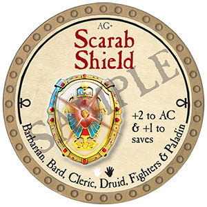 Scarab Shield - 2024 (Gold) - C131