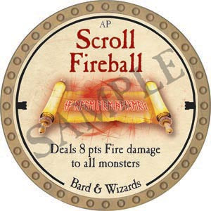 Scroll Fireball - 2020 (Gold) - C131