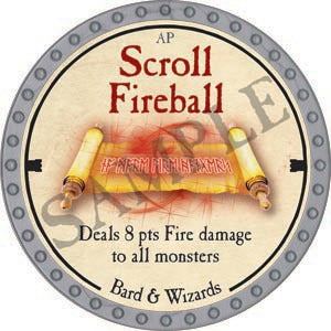 Scroll Fireball - 2020 (Platinum) - C131