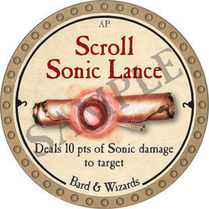 Scroll Sonic Lance - 2022 (Gold) - C131