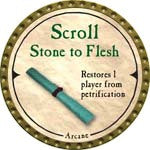 Scroll Stone to Flesh - 2007 (Gold) - C37