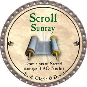 Scroll Sunray - 2012 (Platinum) - C17