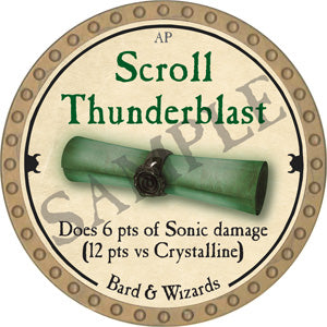 Scroll Thunderblast - 2018 (Gold) - C131