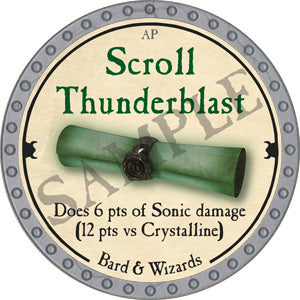 Scroll Thunderblast - 2018 (Platinum) - C131