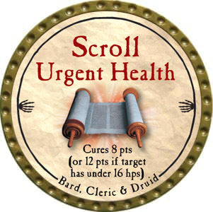 Scroll Urgent Health - 2012 (Gold) - C17