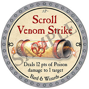 Scroll Venom Strike - 2024 (Platinum) - C131