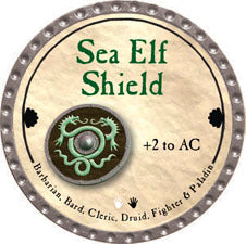 Sea Elf Shield - 2011 (Platinum) - C17