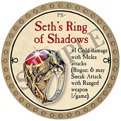 Seth's Ring of Shadows - 2024 (Gold) - C131