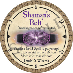 Shaman's Belt - 2019 (Gold) - C134