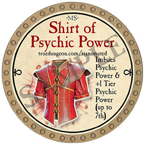 Shirt of Psychic Power - 2024 (Gold) - C20