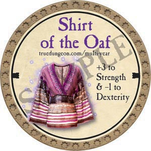 Shirt of the Oaf - 2020 (Gold) - C131