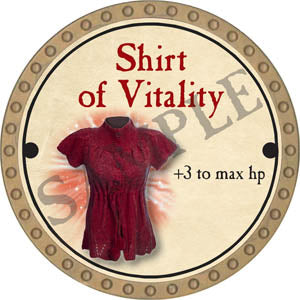 Shirt of Vitality - 2017 (Gold) - C135