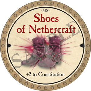 Shoes of Nethercraft - 2019 (Gold) - C134