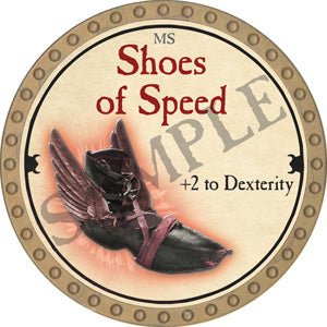 Shoes of Speed - 2018 (Gold) - C131