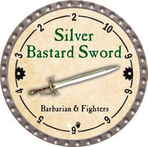 Silver Bastard Sword - 2013 (Platinum) - C17