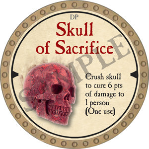 Skull of Sacrifice - 2019 (Gold) - C134