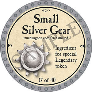 Small Silver Gear - 2022 (Platinum) - C131