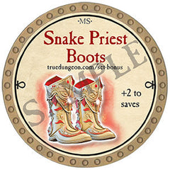 Snake Priest Boots - 2024 (Gold)