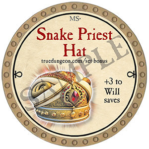 Snake Priest Hat - 2024 (Gold) - C131