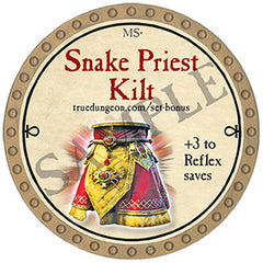 Snake Priest Kilt - 2024 (Gold) - C131