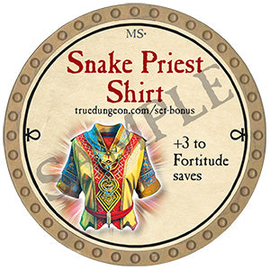 Snake Priest Shirt - 2024 (Gold) - C131