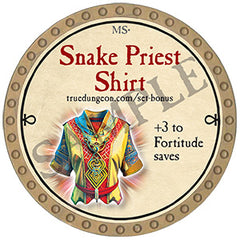 Snake Priest Shirt - 2024 (Gold) - C131