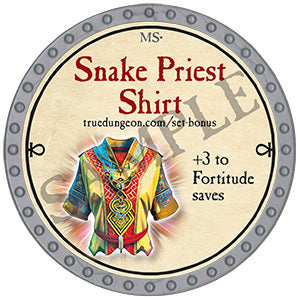 Snake Priest Shirt - 2024 (Platinum) - C131