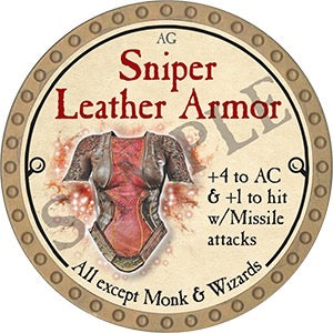 Sniper Leather Armor - 2023 (Gold) - C134