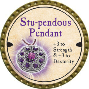 Stu-pendous Pendant - 2014 (Gold) - C132