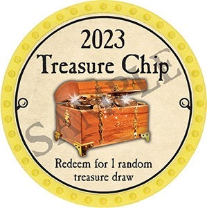 Treasure Chip - 2023 (Light Yellow) - C131