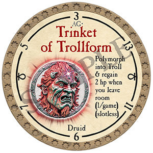 Trinket of Trollform - 2024 (Gold) - C131