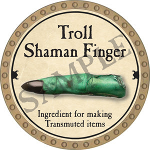 Troll Shaman Finger - 2018 (Gold) - C17