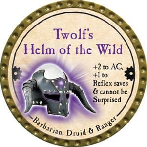 Twolf’s Helm of the Wild - 2013 (Gold) - C132