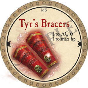 Tyr's Bracers - 2018 (Gold) - C131