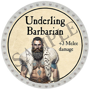 Underling Barbarian - Yearless (White)